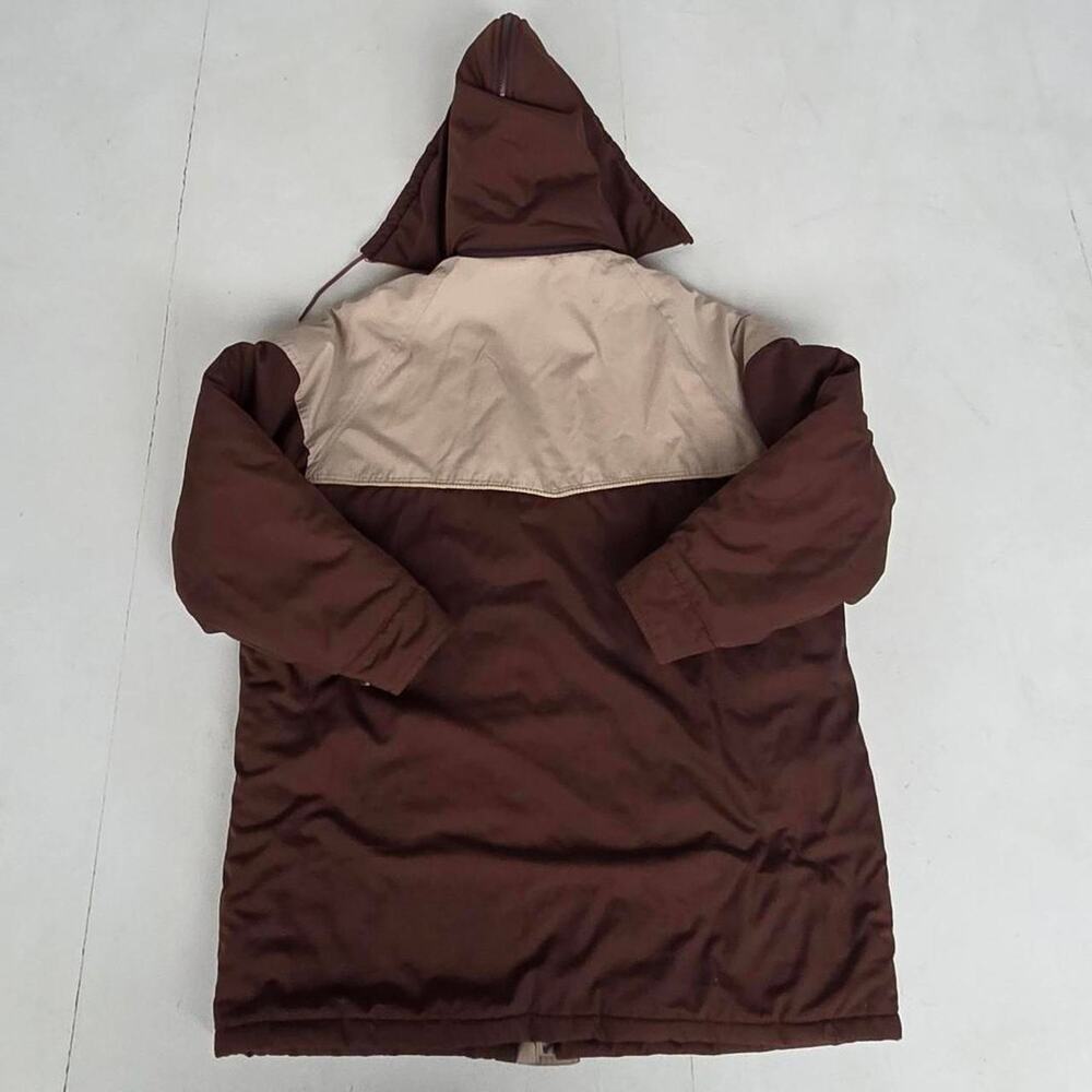 Vintage Western Barn Coat Brown Tan Yukon Sweet Insulated Hooded XL - Picture 3 of 8